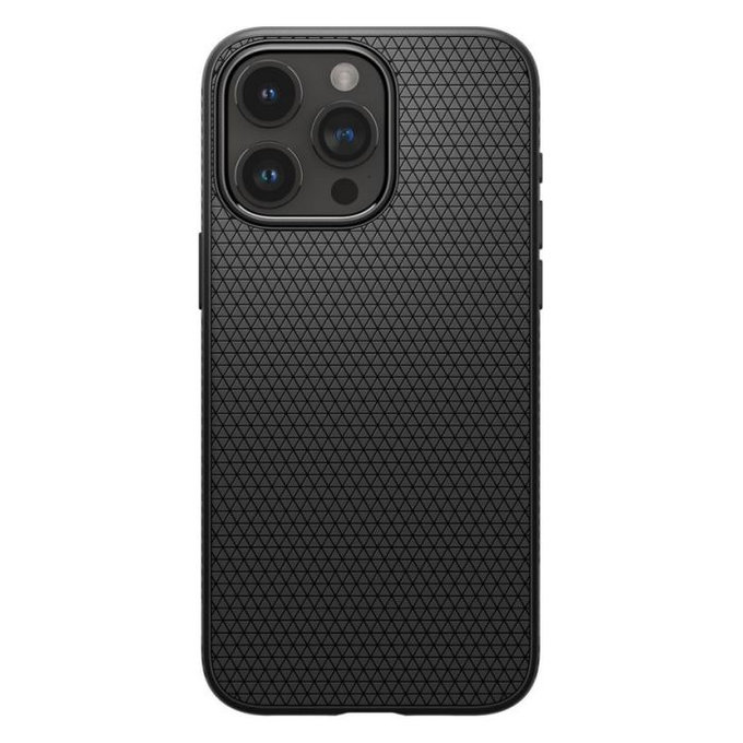Spigen - Torbica Liquid Air za iPhone 15 Pro Max, Matte Black