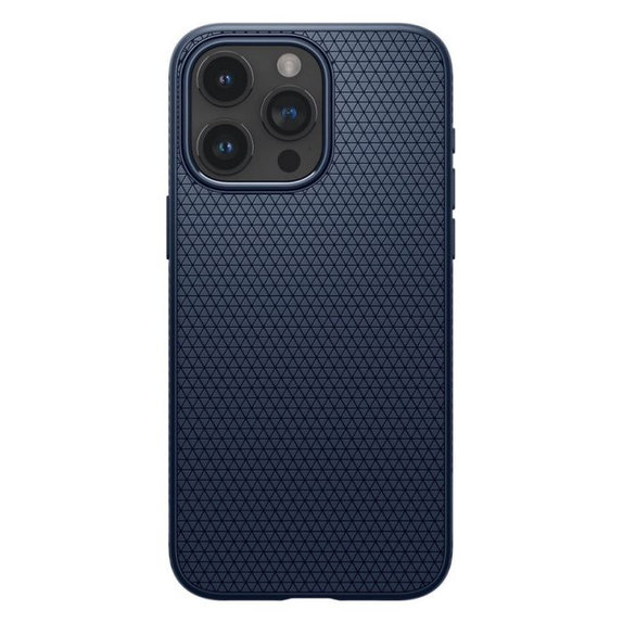 Spigen - Torbica Liquid Air za iPhone 15 Pro Max, Navy Blue