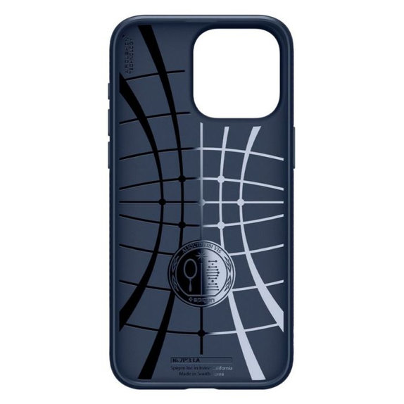 Spigen - Torbica Liquid Air za iPhone 15 Pro Max, Navy Blue