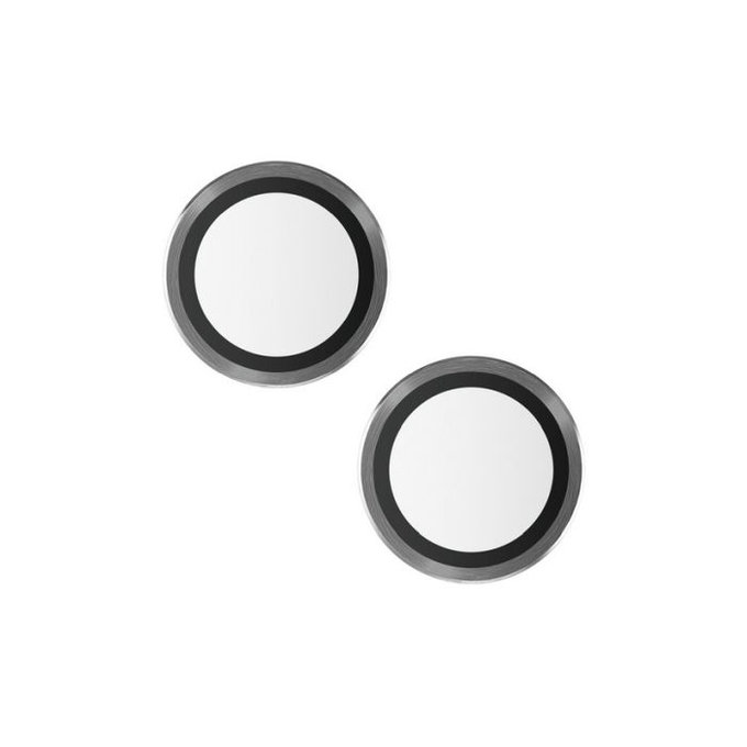 PanzerGlass - Zaštitni poklopac za objektiv kamere Hoops za iPhone 15 a 15 Plus, transparent