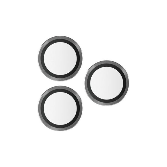 PanzerGlass - Zaštitni poklopac za objektiv kamere Hoops za iPhone 15 Pro a 15 Pro Max, transparent