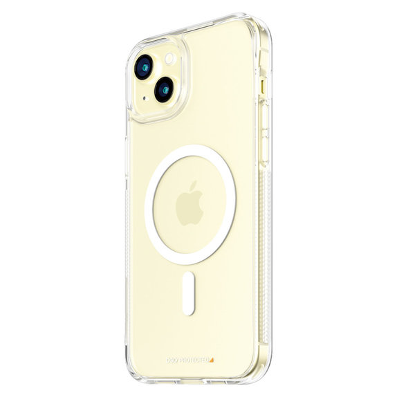 Maska HardCase D3O s MagSAFE by PanzerGlass za iPhone 15 Plus, Prozirna, PanzerGlass