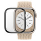 Kaljeno staklo Full Body D3O za Apple Watch 9/8/7 45 mm, Crna, PanzerGlass
