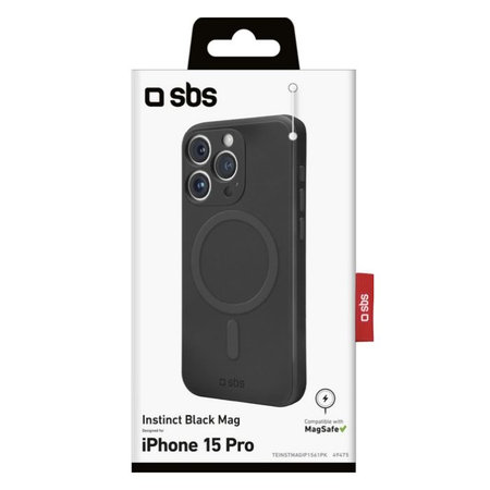 SBS - Maska Instinct sa MagSafe za iPhone 15 Pro, crna