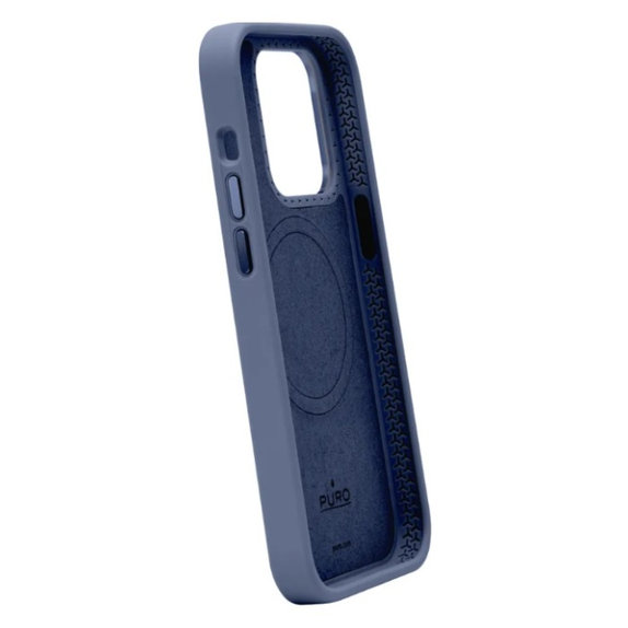PURO - Maska ICON MAG PRO sa MagSafe za iPhone 15 Pro, tamno plava