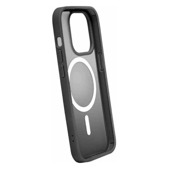 PURO - Maska Gradient sa MagSafe za iPhone 15 Pro, crna