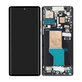 Motorola Edge 30 Ultra - LCD zaslon + zaslon osjetljiv na dodir + okvir (Interstellar Black) - 5D68C21260 Genuine Service Pack