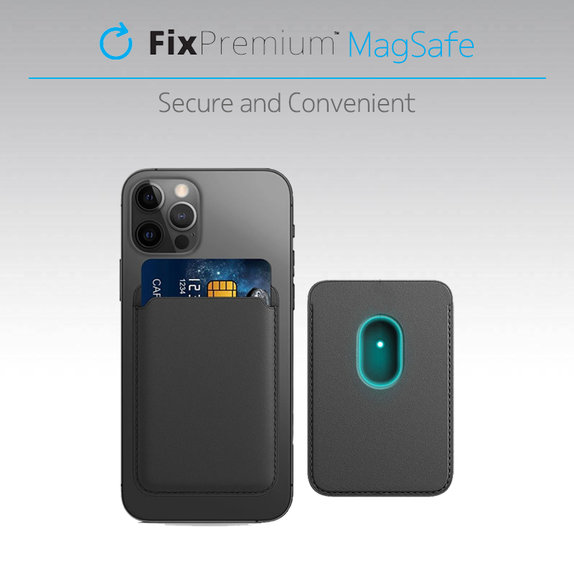 FixPremium - MagSafe Novčanik, zelena