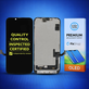 Zaslon Soft OLED za iPhone 14, Dodirni ekran s okvirom, FixPremium
