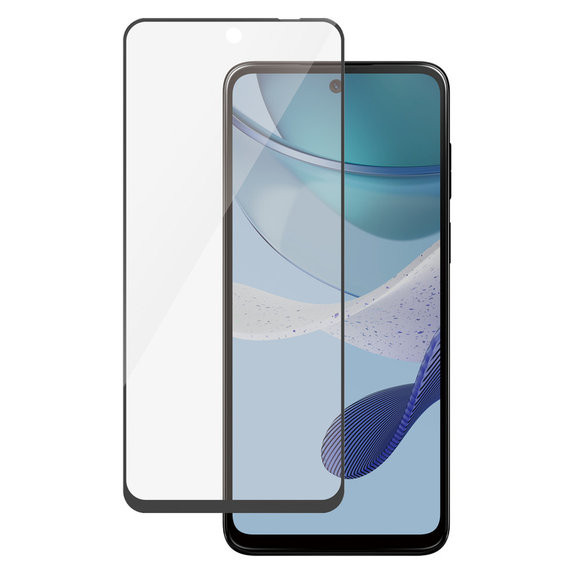 Kaljeno staklo UWF za Motorola Moto G13/G23/G53 5G, Crna, PanzerGlass