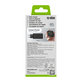 Putni adapter NanoTube 2x USB-C/USB-A, GaN, 65 W PD, crna, SBS