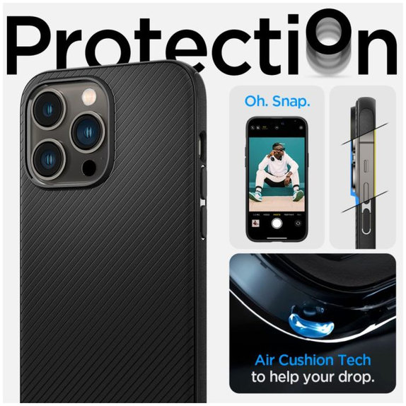 Spigen - Maska Mag Armor s MagSafe za iPhone 14 Pro Max, Matte Black
