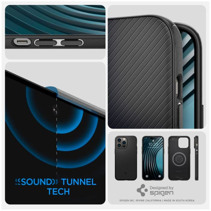 Spigen - Maska Mag Armor s MagSafe za iPhone 14 Pro Max, Matte Black