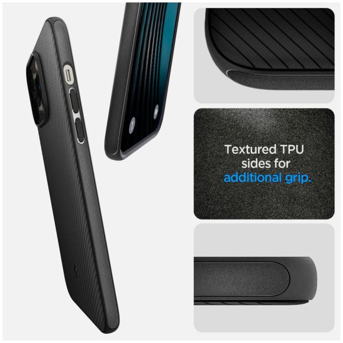 Spigen - Maska Mag Armor s MagSafe za iPhone 14 Pro, Matte Black