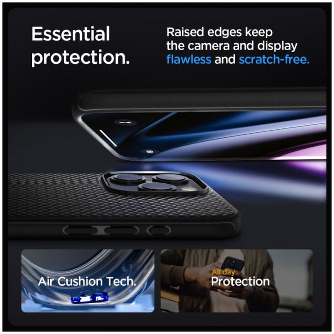 Spigen - Maska Mag Armor s MagSafe za iPhone 15 Pro Max, Matte Black