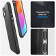 Spigen - Maska Mag Armor s MagSafe za iPhone 15, Matte Black