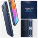 Spigen - Maska Mag Armor s MagSafe za iPhone 15, Navy Blue