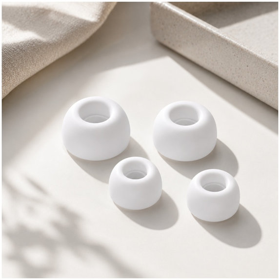 FixPremium - AirPods Pro Tips - Set 2 kom. (L, S), white