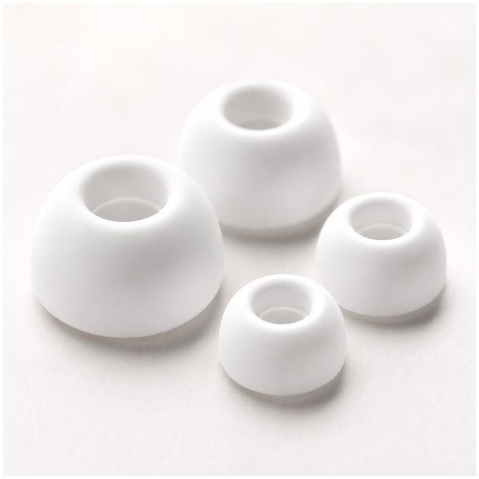 FixPremium - AirPods Pro Tips - Set 2 kom. (L, S), white