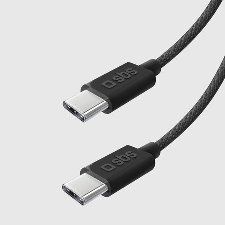 SBS - Kabel USB-C/USB-C, 60W, PD, 1.5m, crna