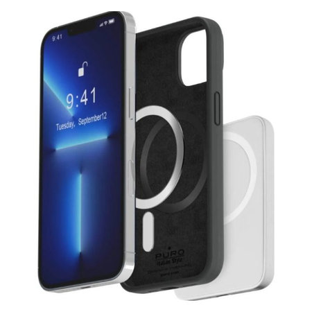 PURO - Maska ICON MAG sa MagSafe za iPhone 14 Pro, crna