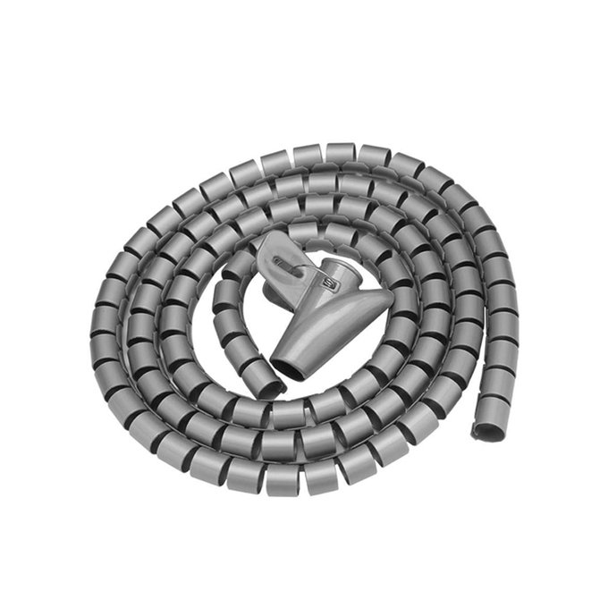 FixPremium - Organizator kabela - Cijev (10mm), duljina 2M, siva