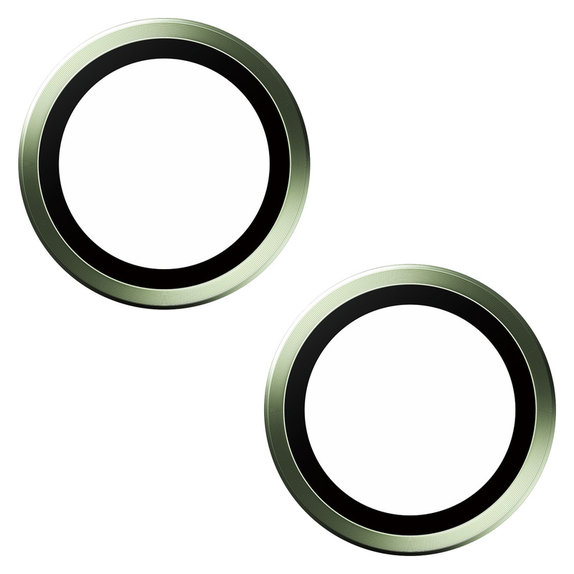 Zaštita objektiva kamere Hoops za iPhone 15/15 Plus, Zelena, PanzerGlass