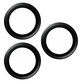Zaštita objektiva kamere Hoops za iPhone 15 Pro/15 Pro Max, Black Titanium, PanzerGlass