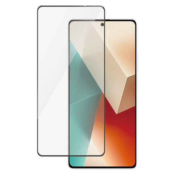 Kaljeno staklo UWF za Xiaomi Redmi Note 13, Crna, PanzerGlass