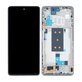 Xiaomi 11T, 11T Pro - LCD zaslon + zaslon osjetljiv na dodir + okvir (Celestial Blue) OLED