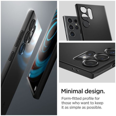 Spigen - Maska Thin Fit za Samsung Galaxy S24 Ultra, crno