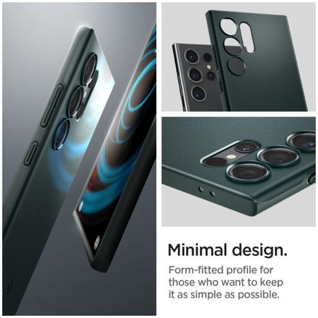 Spigen - Maska Thin Fit za Samsung Galaxy S24 Ultra, Abyss Green