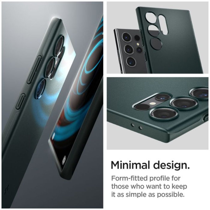 Spigen - Maska Thin Fit za Samsung Galaxy S24 Ultra, Abyss Green