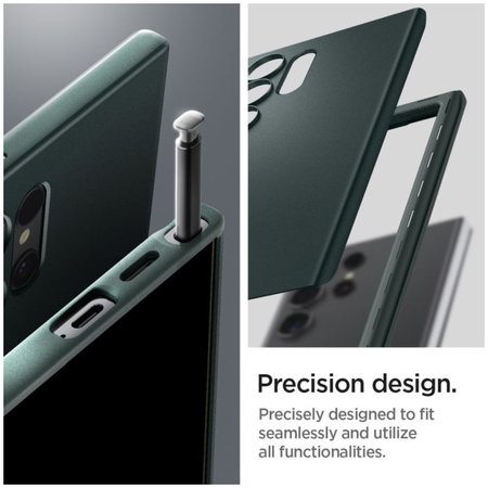 Spigen - Maska Thin Fit za Samsung Galaxy S24 Ultra, Abyss Green