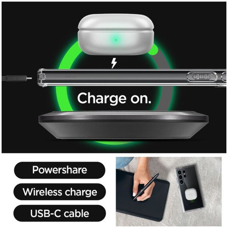 Spigen - Maska Ultra Hybrid za Samsung Galaxy S24 Ultra, transparent