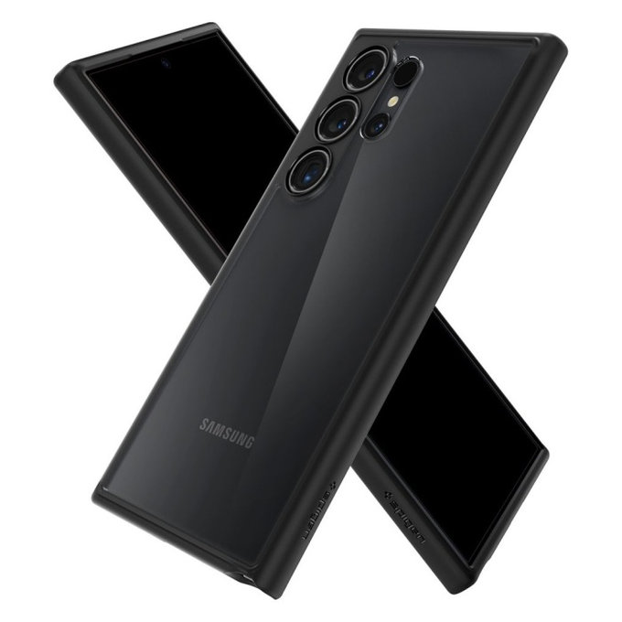 Spigen - Maska Ultra Hybrid za Samsung Galaxy S24 Ultra, Matte Black