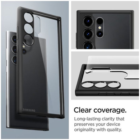 Spigen - Maska Ultra Hybrid za Samsung Galaxy S24 Ultra, Matte Black