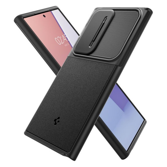 Spigen - Maska Optik Armor za Samsung Galaxy S24 Ultra, crno