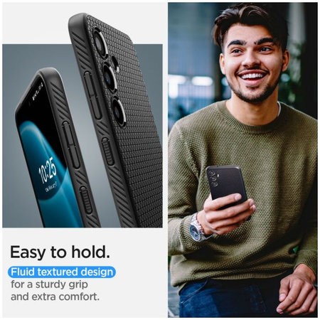 Spigen - Maska Liquid Air za Samsung Galaxy S24+, Matte Black