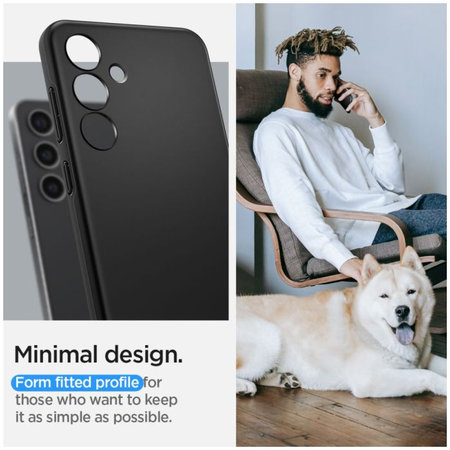 Spigen - Maska Thin Fit za Samsung Galaxy S24, crno