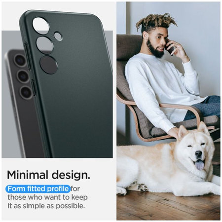 Spigen - Maska Thin Fit za Samsung Galaxy S24, Abyss Green