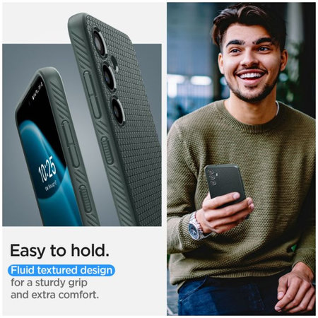 Spigen - Maska Liquid Air za Samsung Galaxy S24, Abyss Green