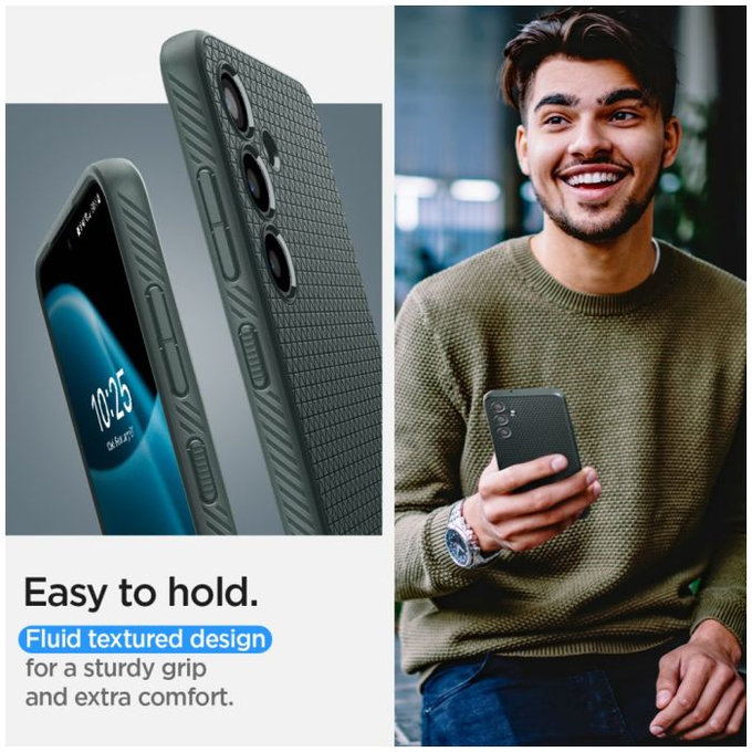 Spigen - Maska Liquid Air za Samsung Galaxy S24, Abyss Green