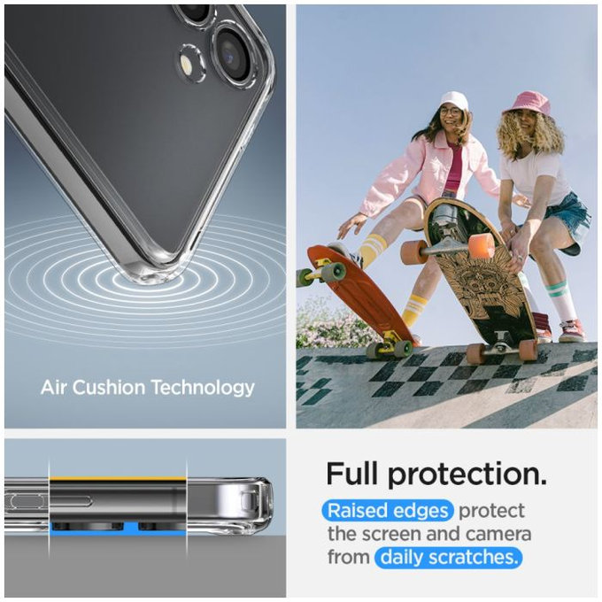 Spigen - Maska Ultra Hybrid za Samsung Galaxy S24, transparent