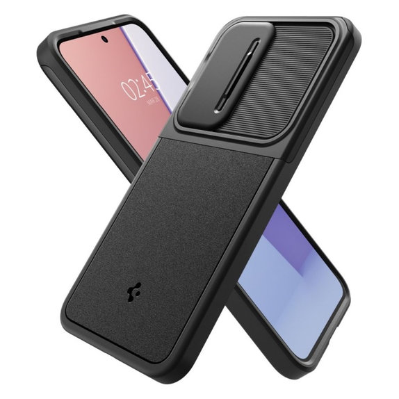 Spigen - Maska Optik Armor za Samsung Galaxy S24, crno