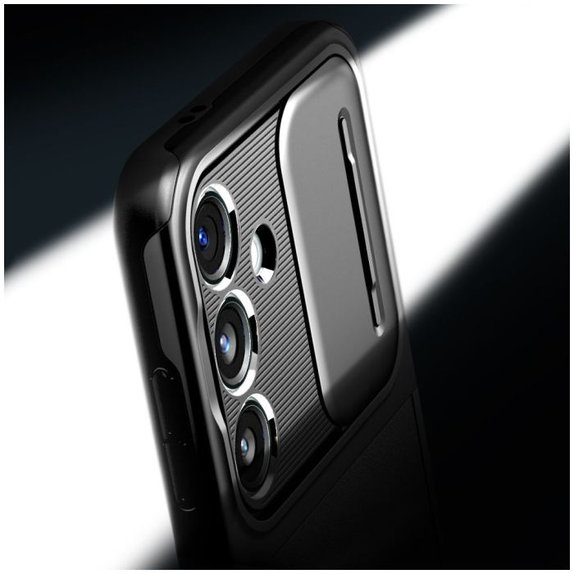 Spigen - Maska Optik Armor za Samsung Galaxy S24, crno