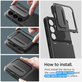Spigen - Maska Optik Armor za Samsung Galaxy S24, crno