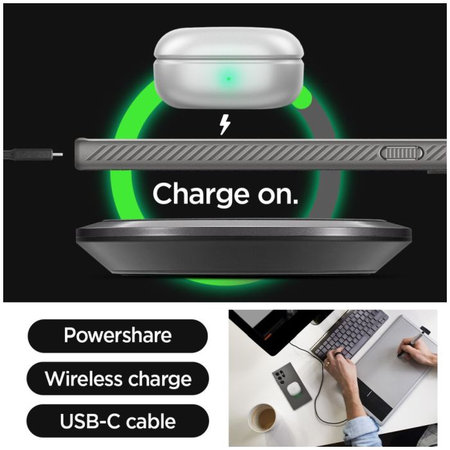 Spigen - Maska Liquid Air za Samsung Galaxy S24 Ultra, Granite Grey