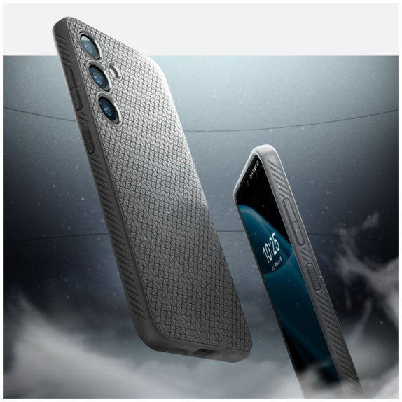 Spigen - Maska Liquid Air za Samsung Galaxy S24, Granite Gray