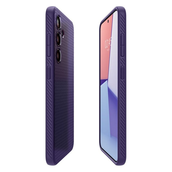 Spigen - Maska Liquid Air za Samsung Galaxy S24, Deep Purple